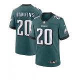 Brian Dawkins, Philadelphia Eagles Nike Team Game Jersey - Midnight Green